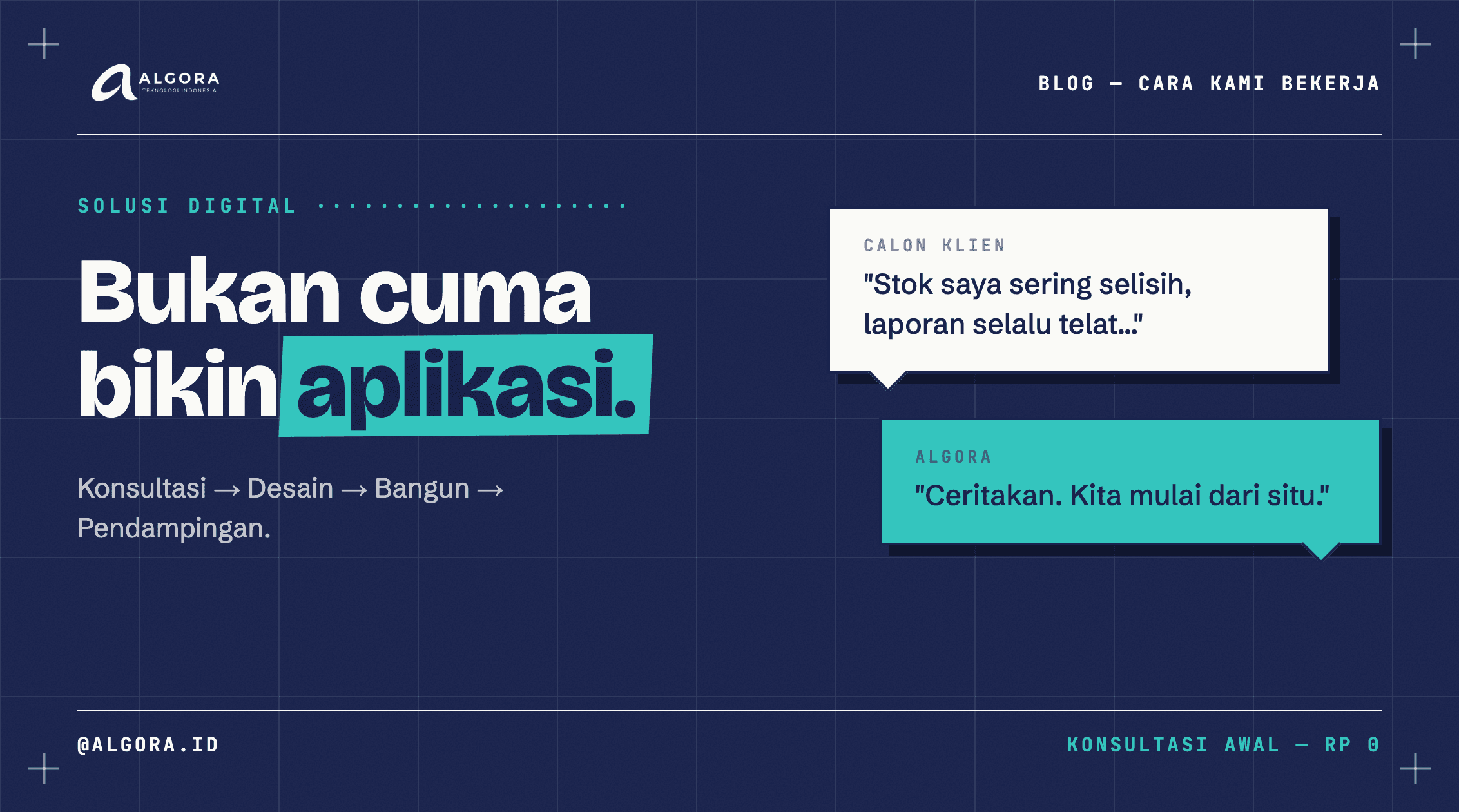 Bukan Cuma Bikin Aplikasi: Begini Cara Kami Membangun Solusi Digital